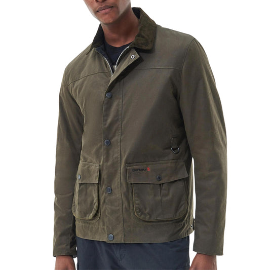Barbour Giubbino Bruden Wax VERDE