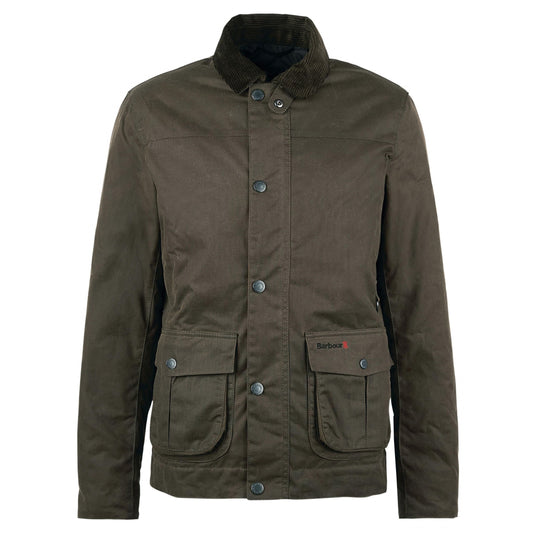 Barbour Giubbino Bruden Wax VERDE