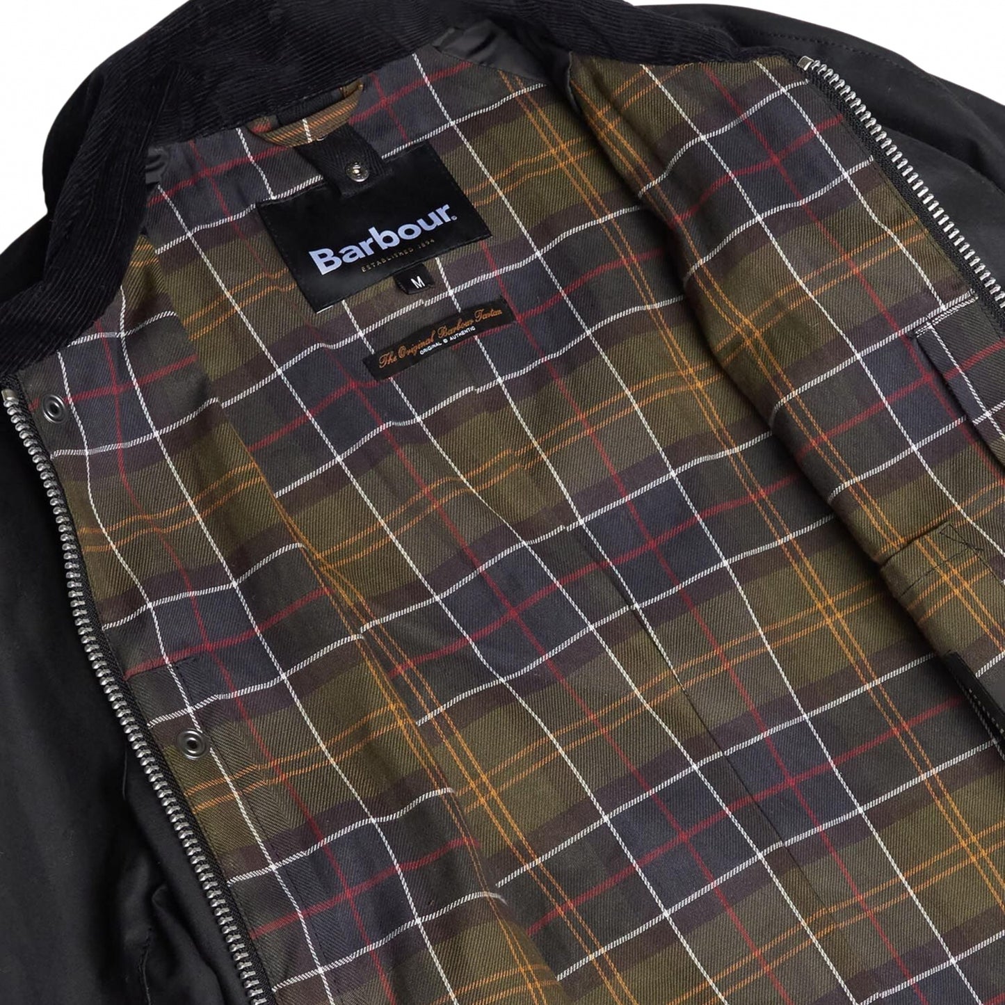 Barbour Ashby Wax Jacket BLACK