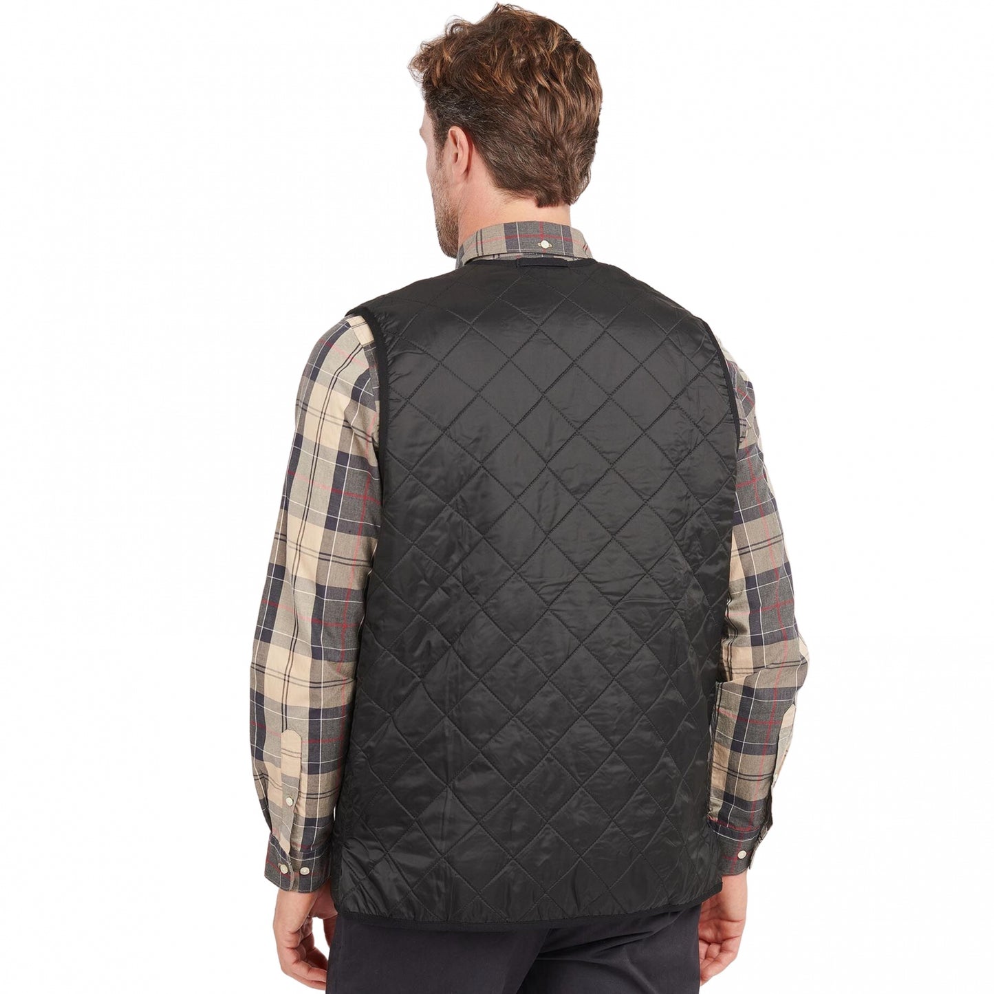 Barbour Polarquilt Waistcoat Zip Liner Jacket BLACK