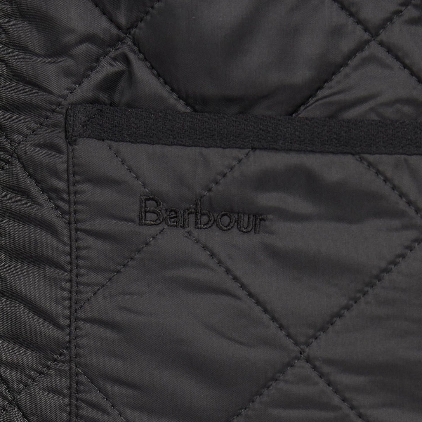 Barbour Polarquilt Waistcoat Zip Liner Jacket BLACK