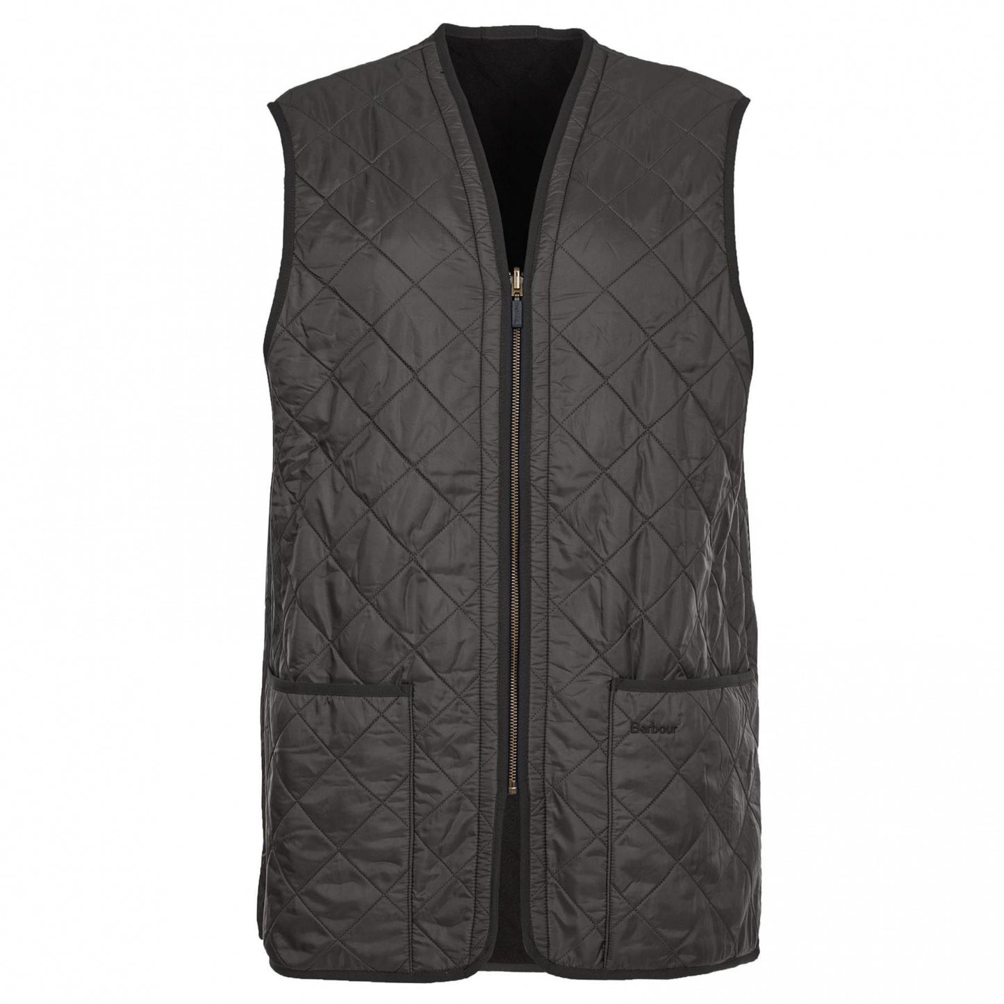 Barbour Polarquilt Waistcoat Zip Liner Jacket BLACK