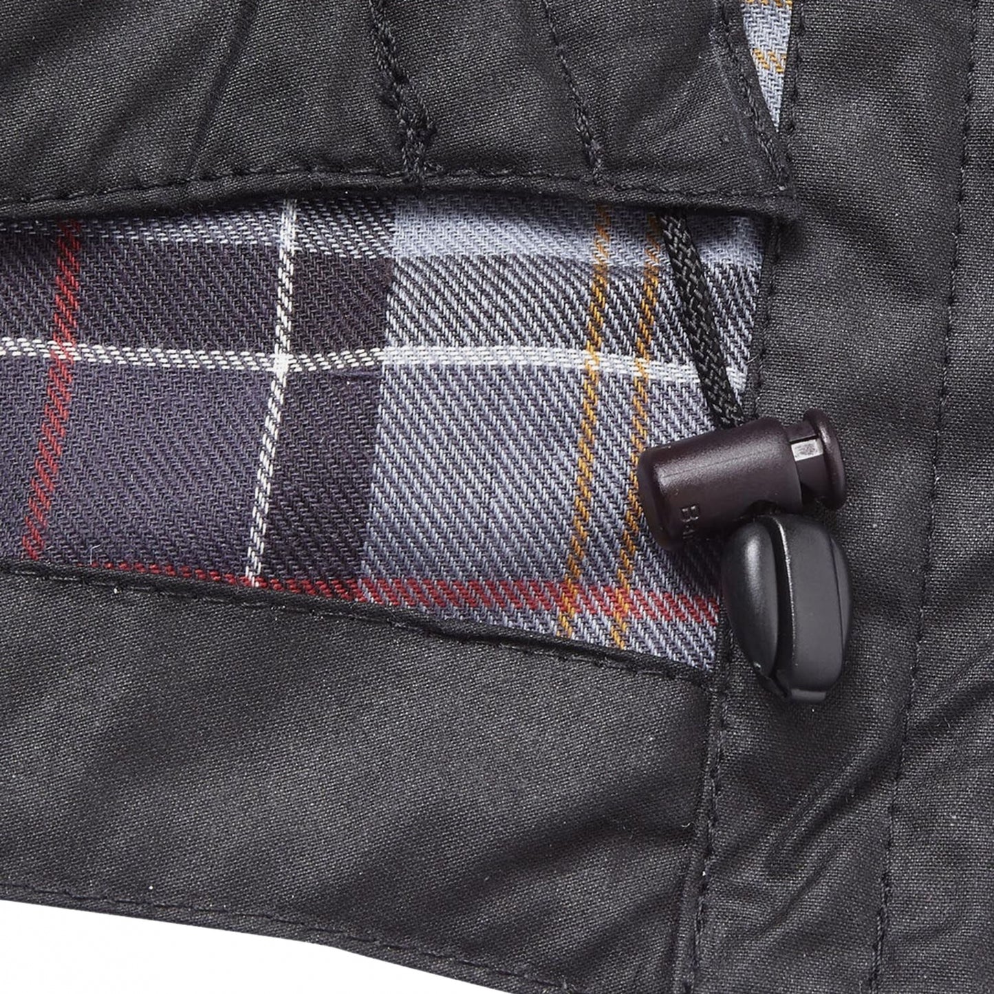 Cappuccio Barbour Waxed Cotton Hood NERO