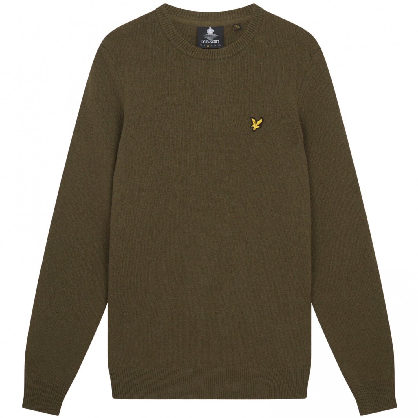 Lyle and Scott Crewneck Lambswool Blend Jum Sweater