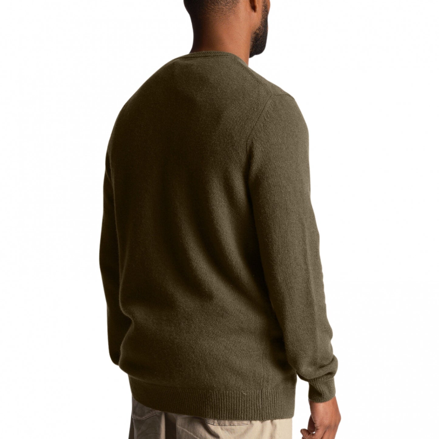 Lyle and Scott Crewneck Lambswool Blend Jum Sweater
