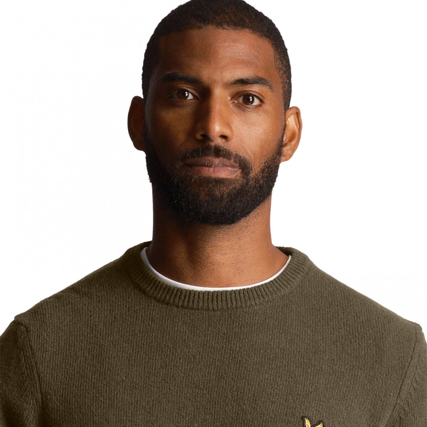 Lyle and Scott Crewneck Lambswool Blend Jum Sweater