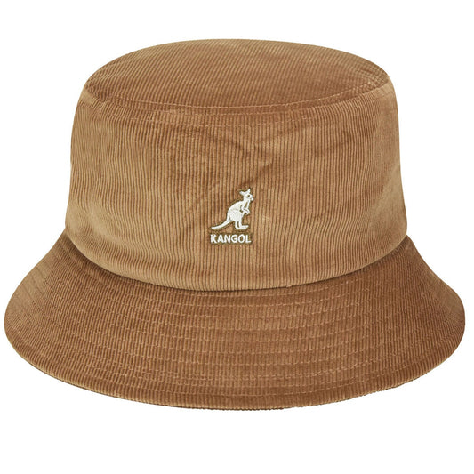 Cappello Kangol Cord Bucket MARRONE