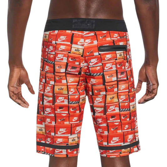 Costume Nike 9 Board Short ROSSO