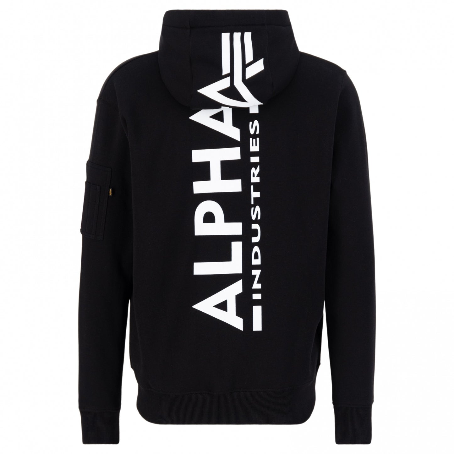 Felpa Alpha Industries Back Print Zip Hoody