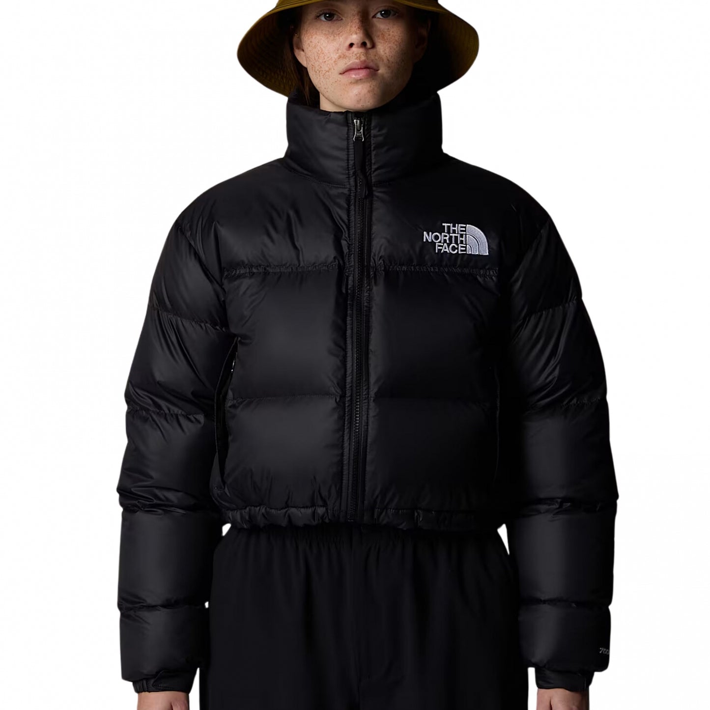 Giubbino TNF Donna Nuptse Short Jacket NERO