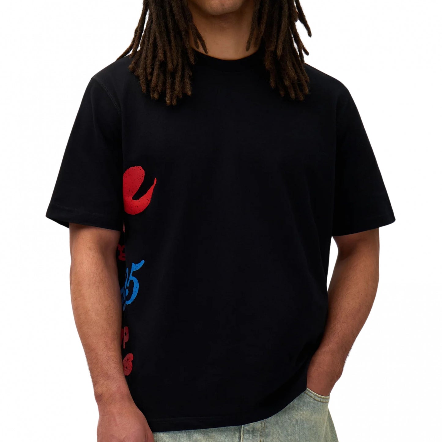 Maglietta Arte Side Print Tee