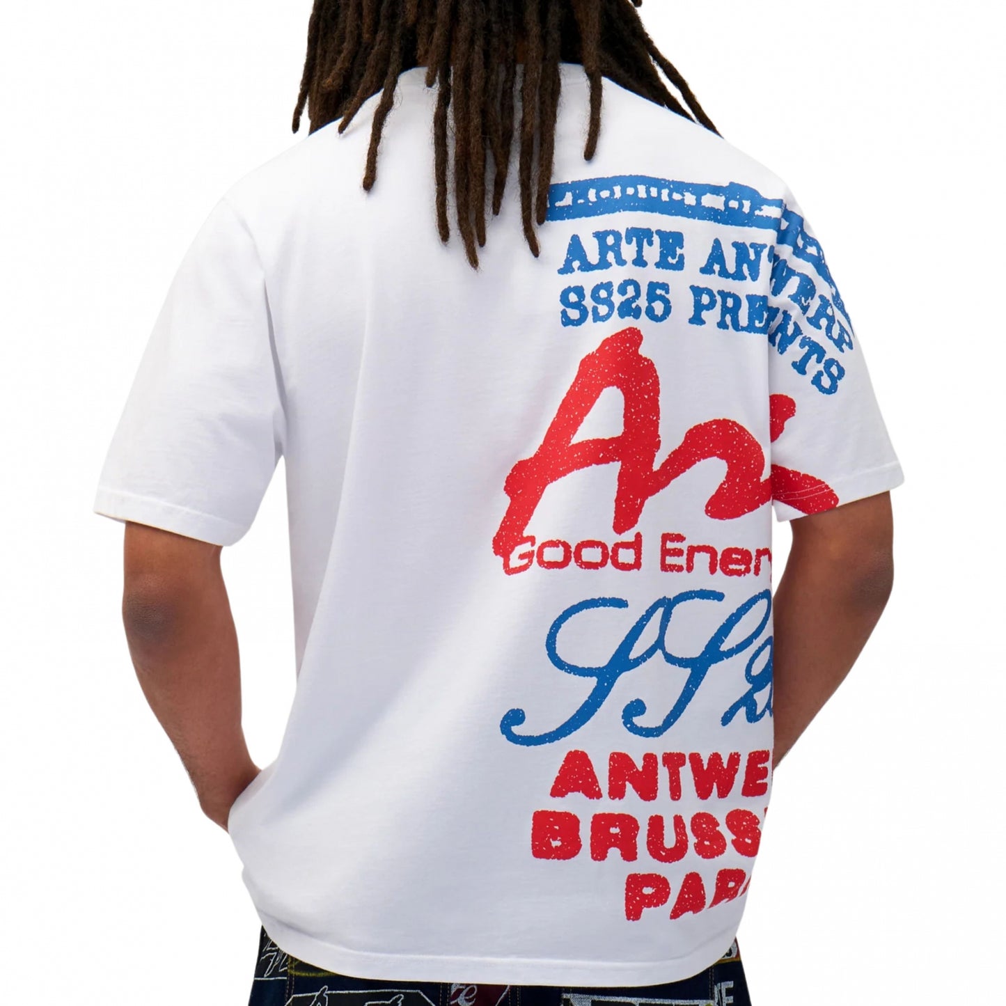 Maglietta Arte Side Print Tee