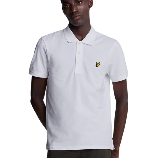 Polo Lyle e Scott Plain Polo Shirt BIANCO