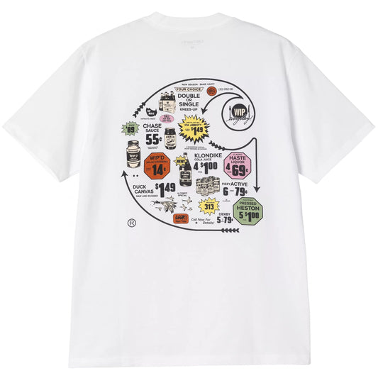 Maglietta Carhartt WIP SS Catalogue C Logo Tee