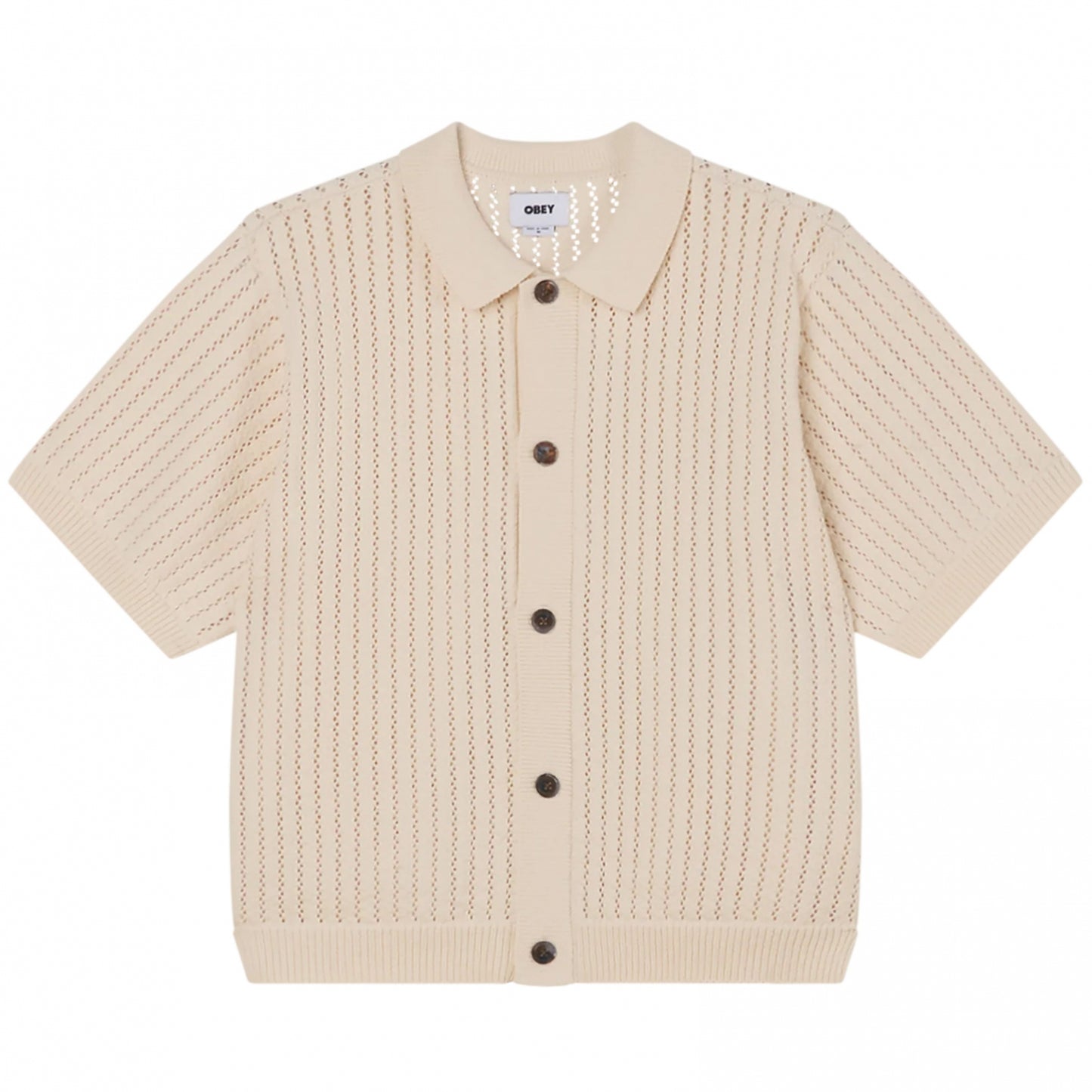 Felpa Obey Dez Sweater Shirt BIANCO