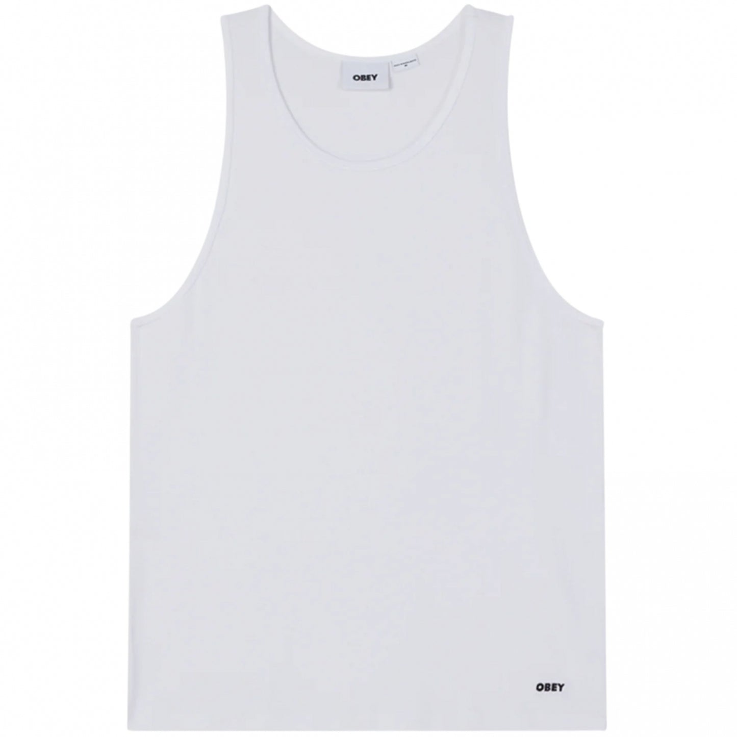 Canotta Obey Standard Rib Tank Top BIANCO