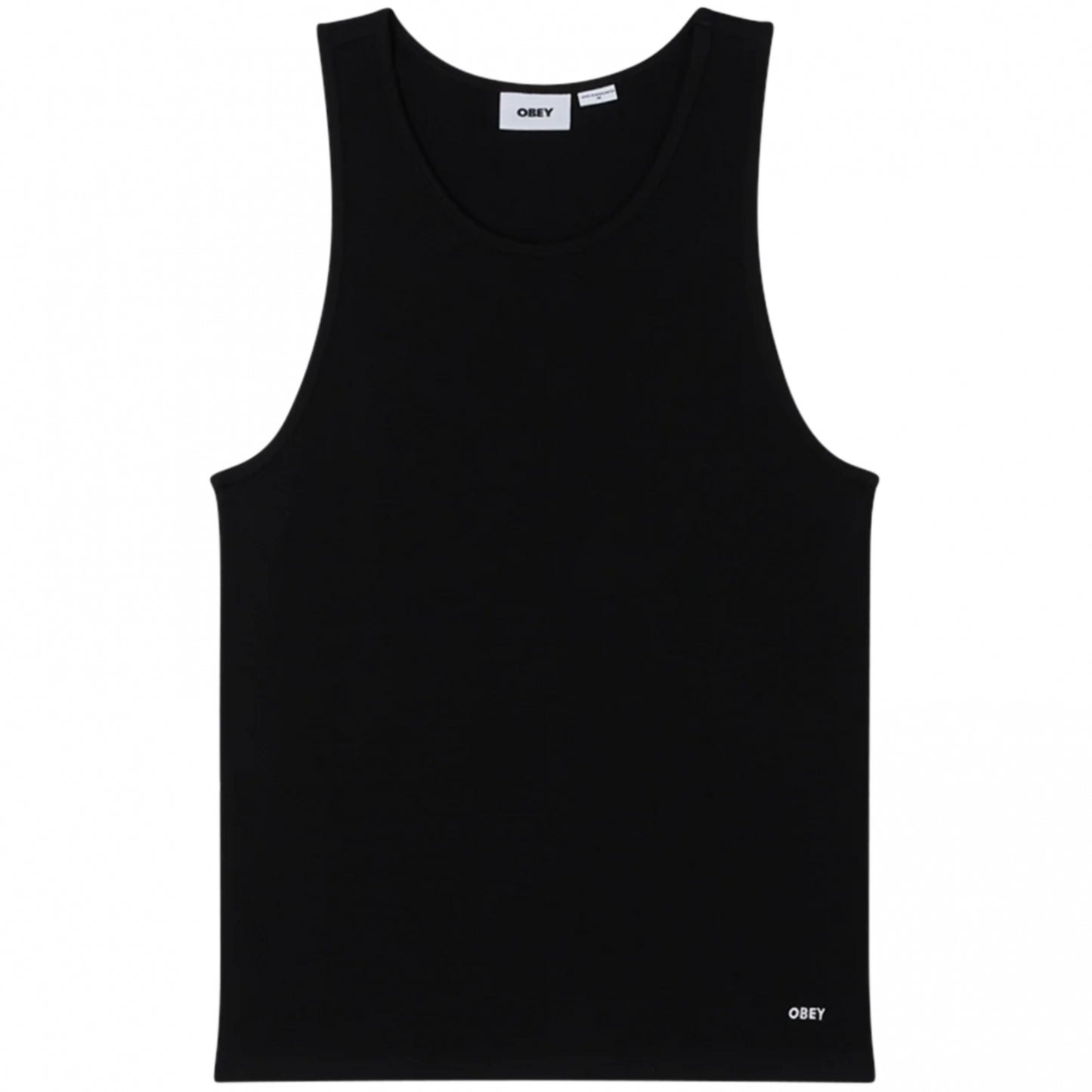 Canotta Obey Standard Rib Tank Top NERO