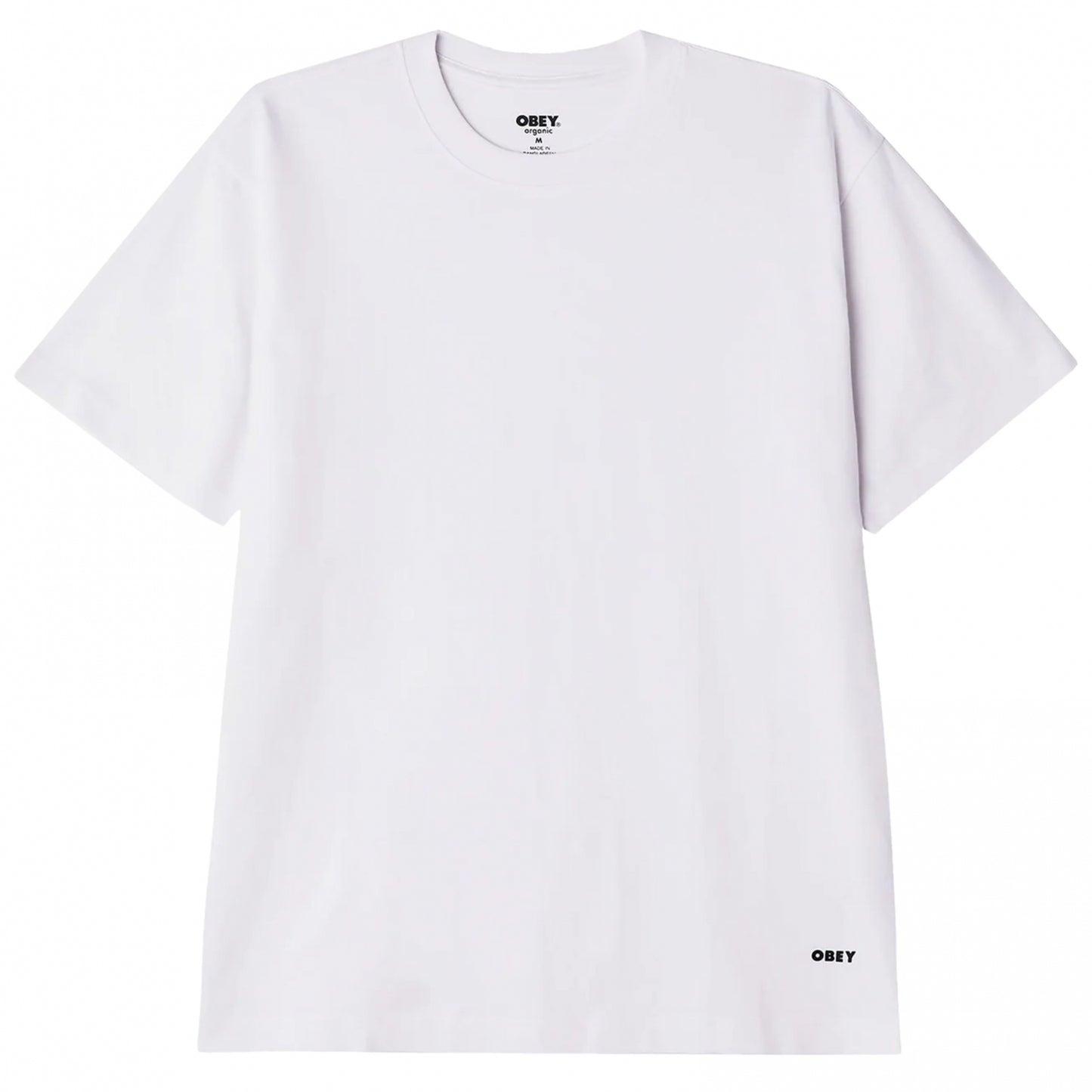 Maglietta Obey Standard SS Tee BIANCO