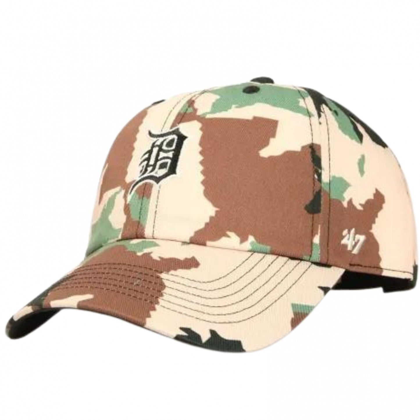 Cappello 47 Digital Star Clean Up Detroit Tigers MARRONE