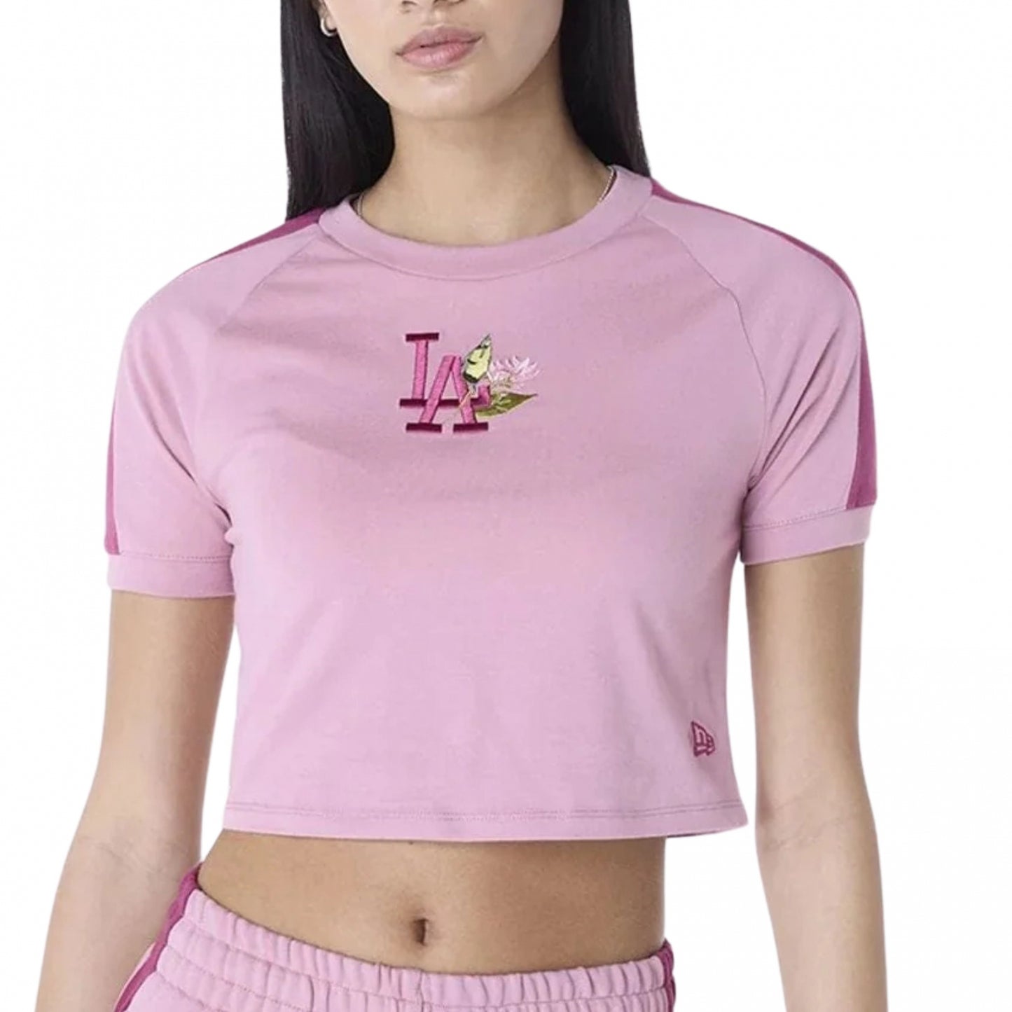 Maglietta MLB Floral Crop Tee LOSDOD