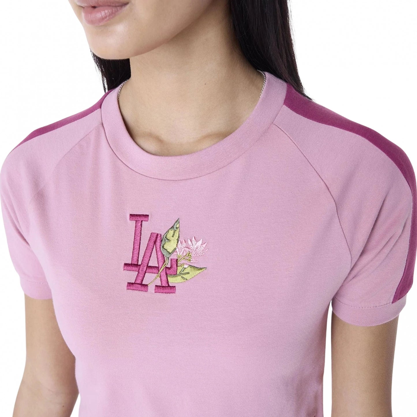 Maglietta MLB Floral Crop Tee LOSDOD