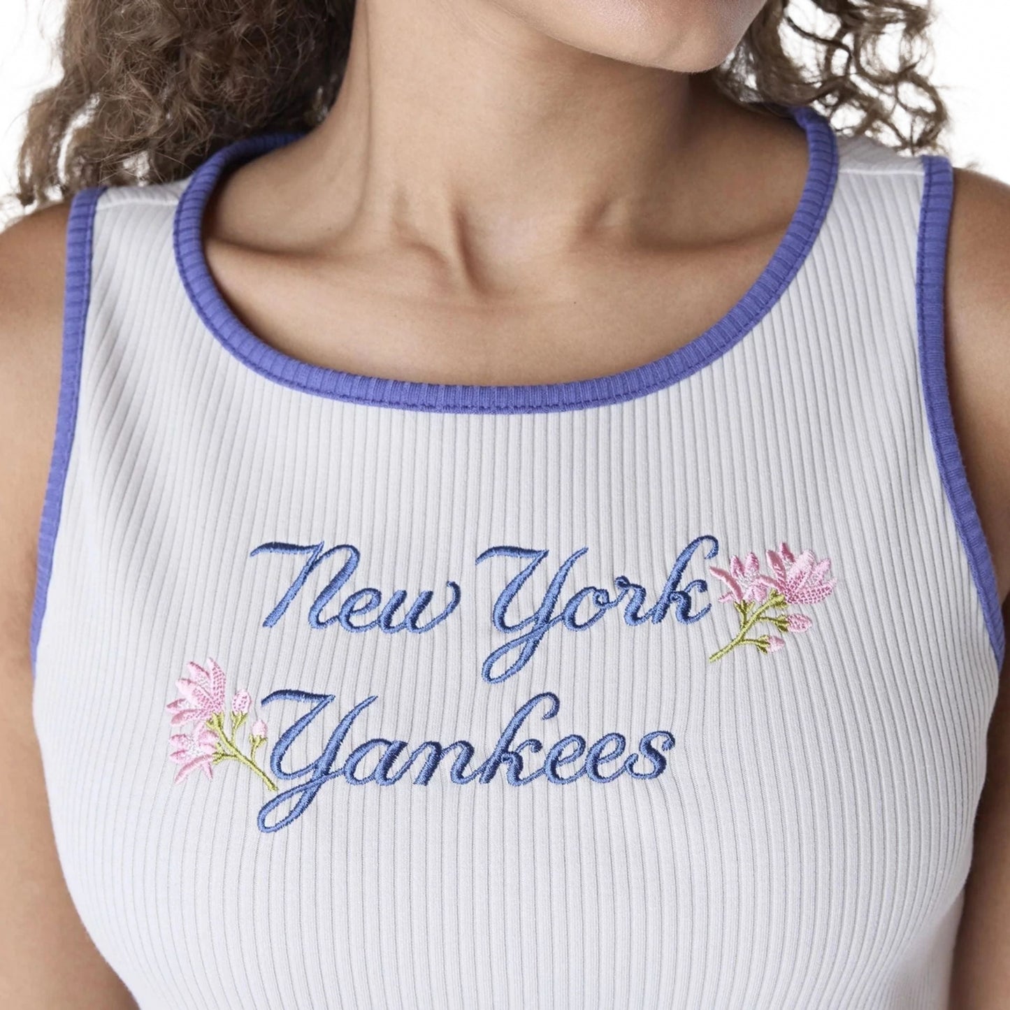 Canotta New Era MLB Floral Rib Tank NEYYAN UNICO
