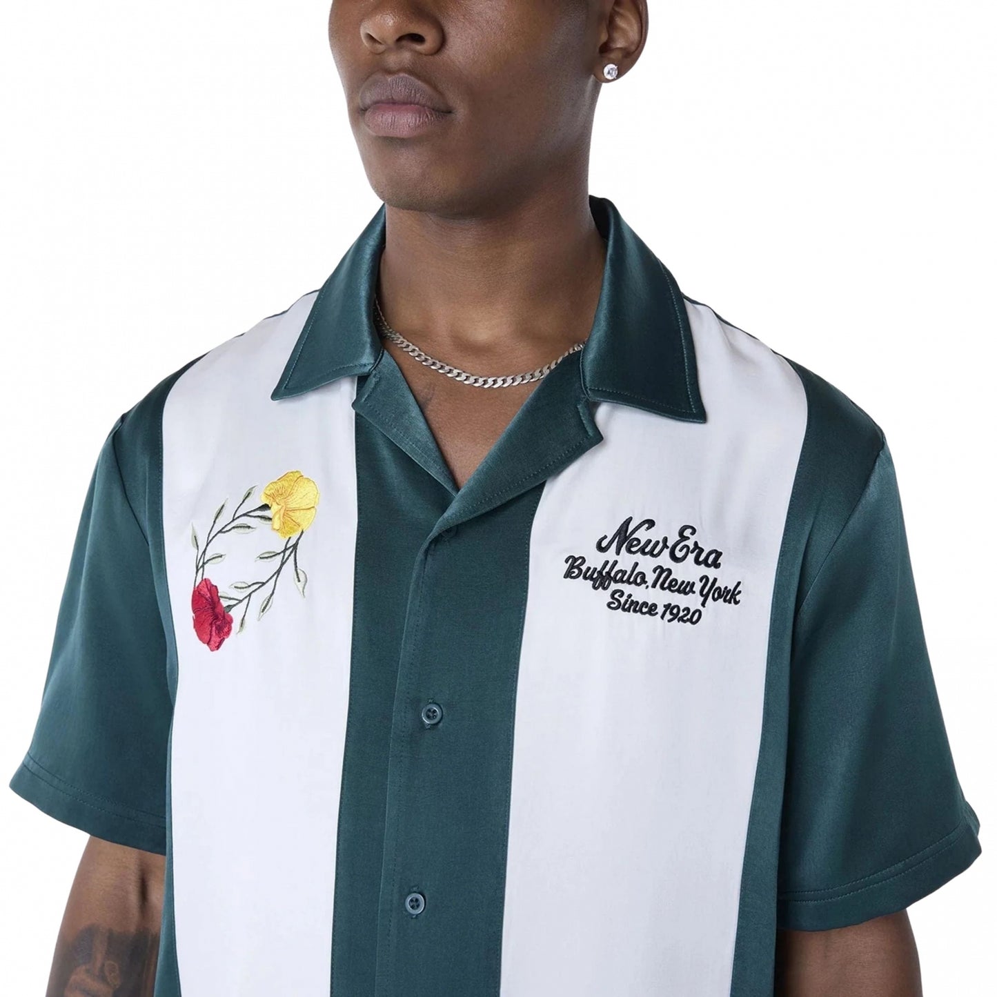 Camicia New Era NE Stripe Reverse Shirt UNICO