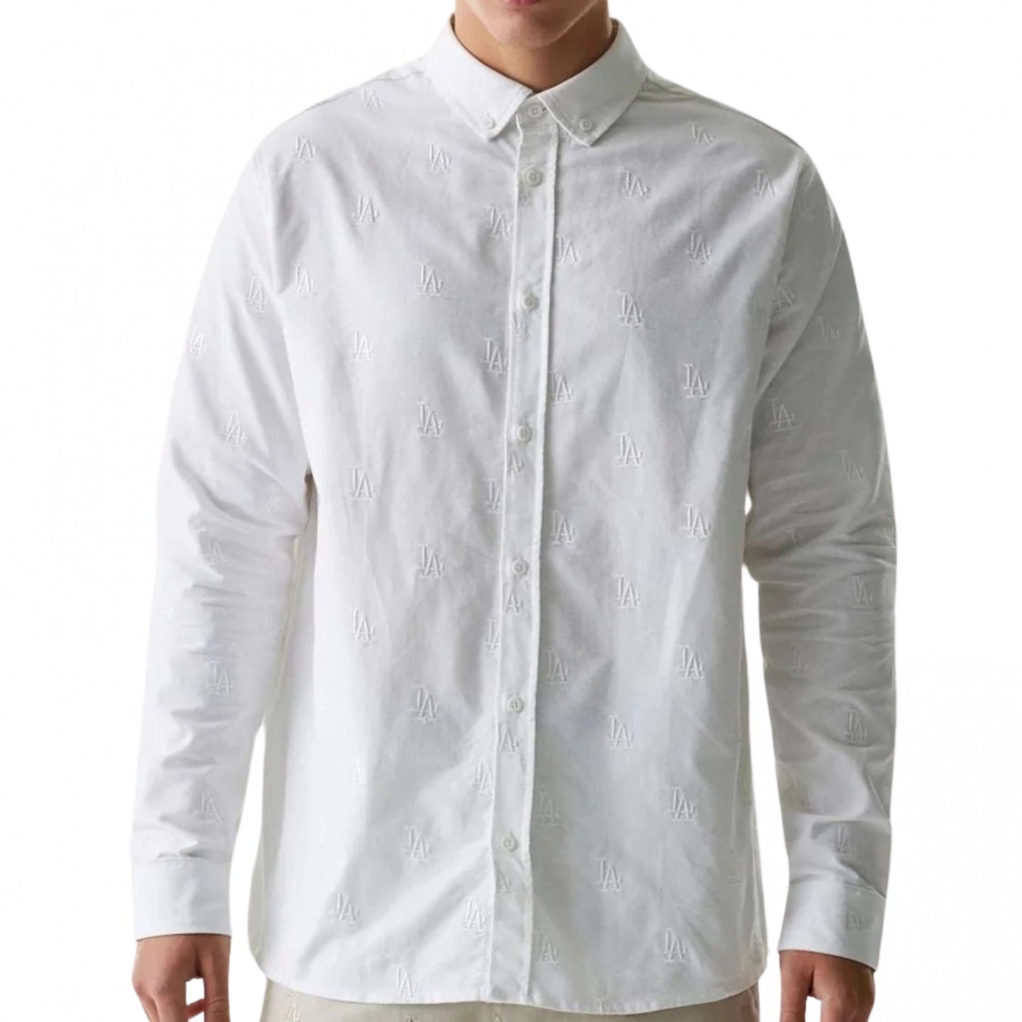 Camicia New Era MLB Monogram Overshirt LOSDOD UNICO