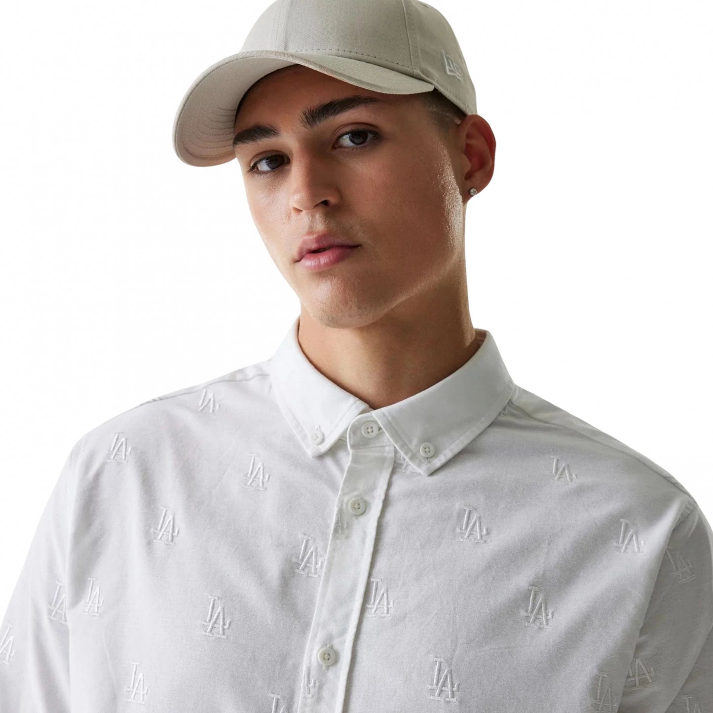Camicia New Era MLB Monogram Overshirt LOSDOD UNICO