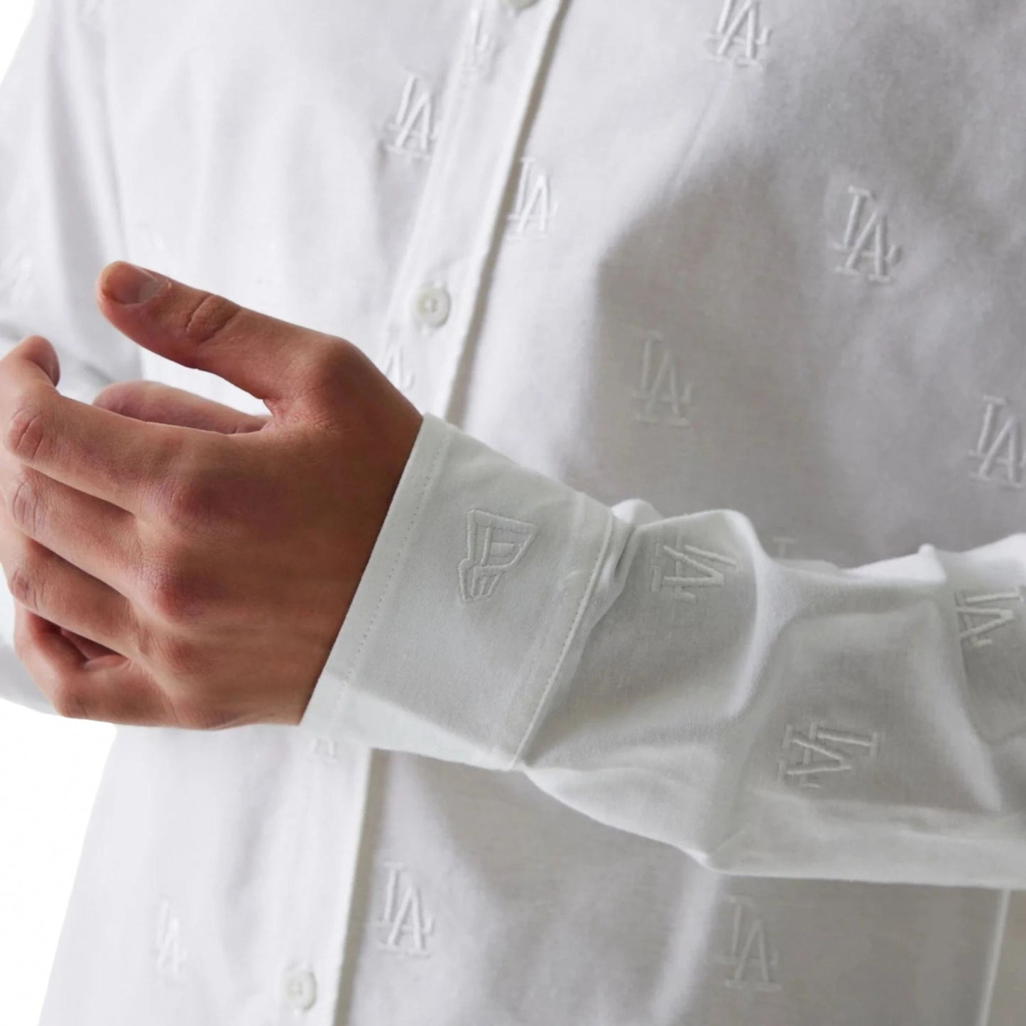 Camicia New Era MLB Monogram Overshirt LOSDOD UNICO
