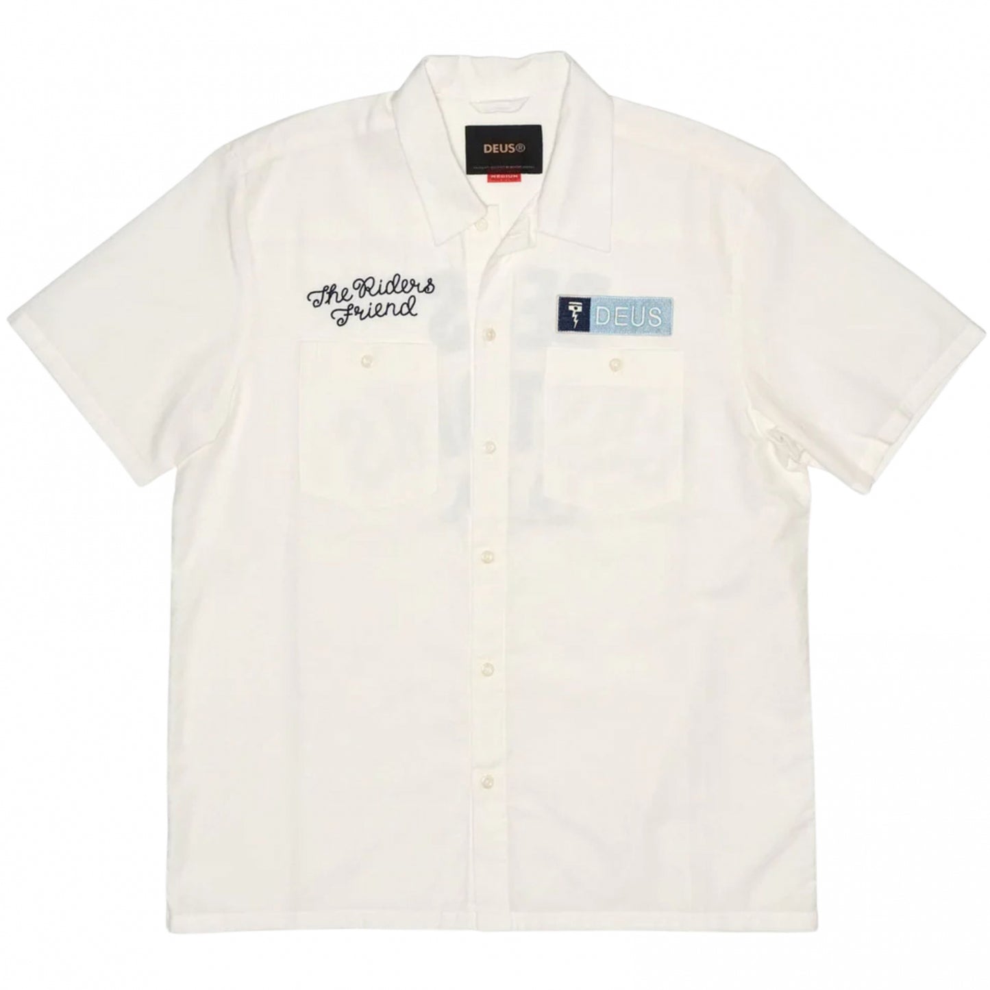 Camicia Deus Forecourt Shirt BIANCO