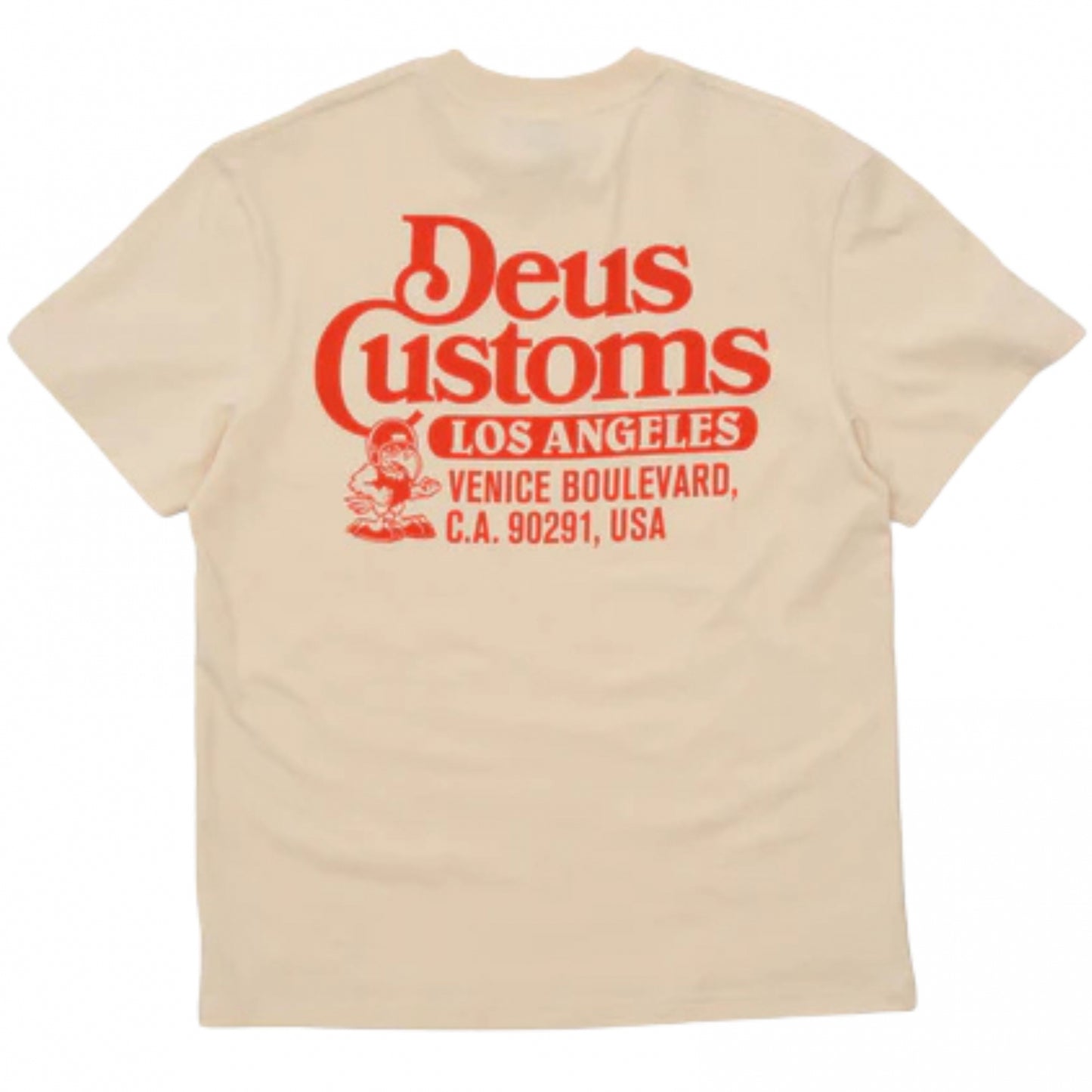 Maglietta Deus Raptor Tee BIANCO