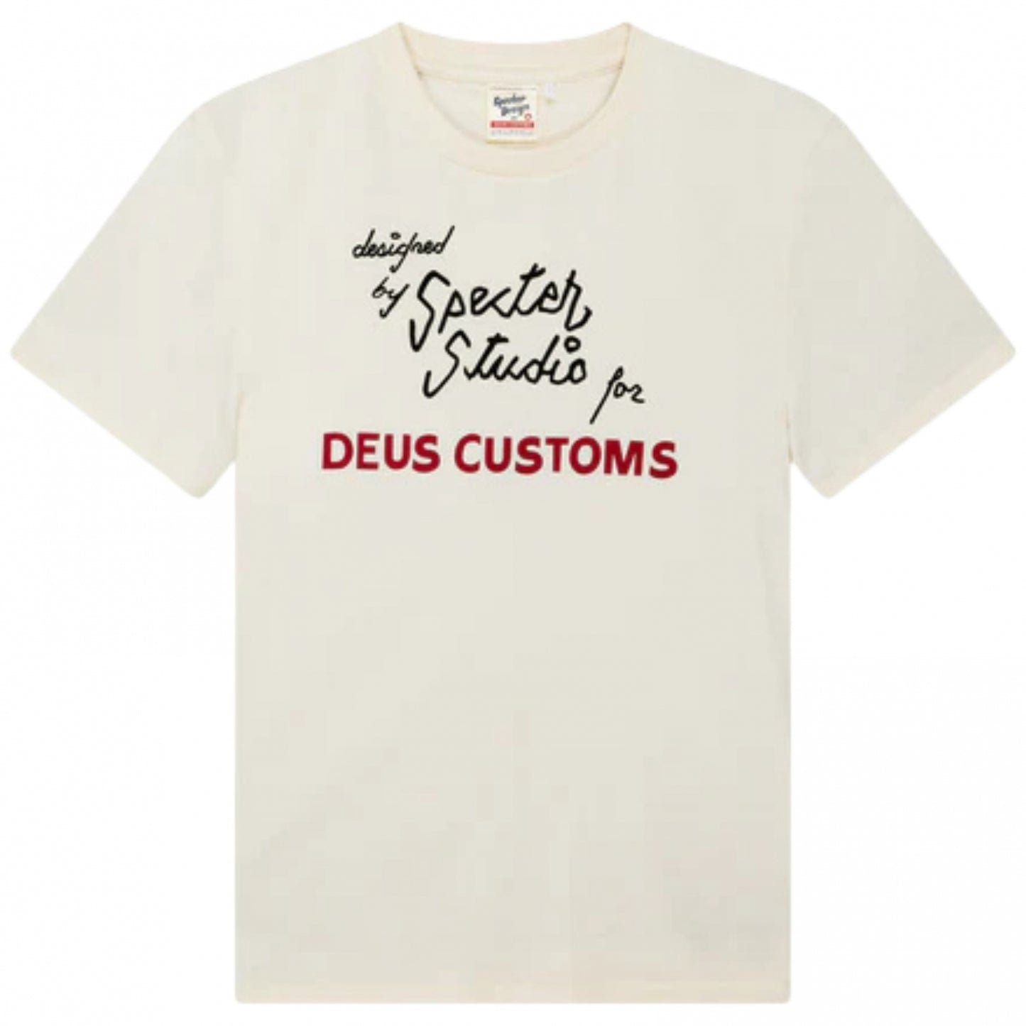 Maglietta Deus Specter Rare Birds Tee BIANCO