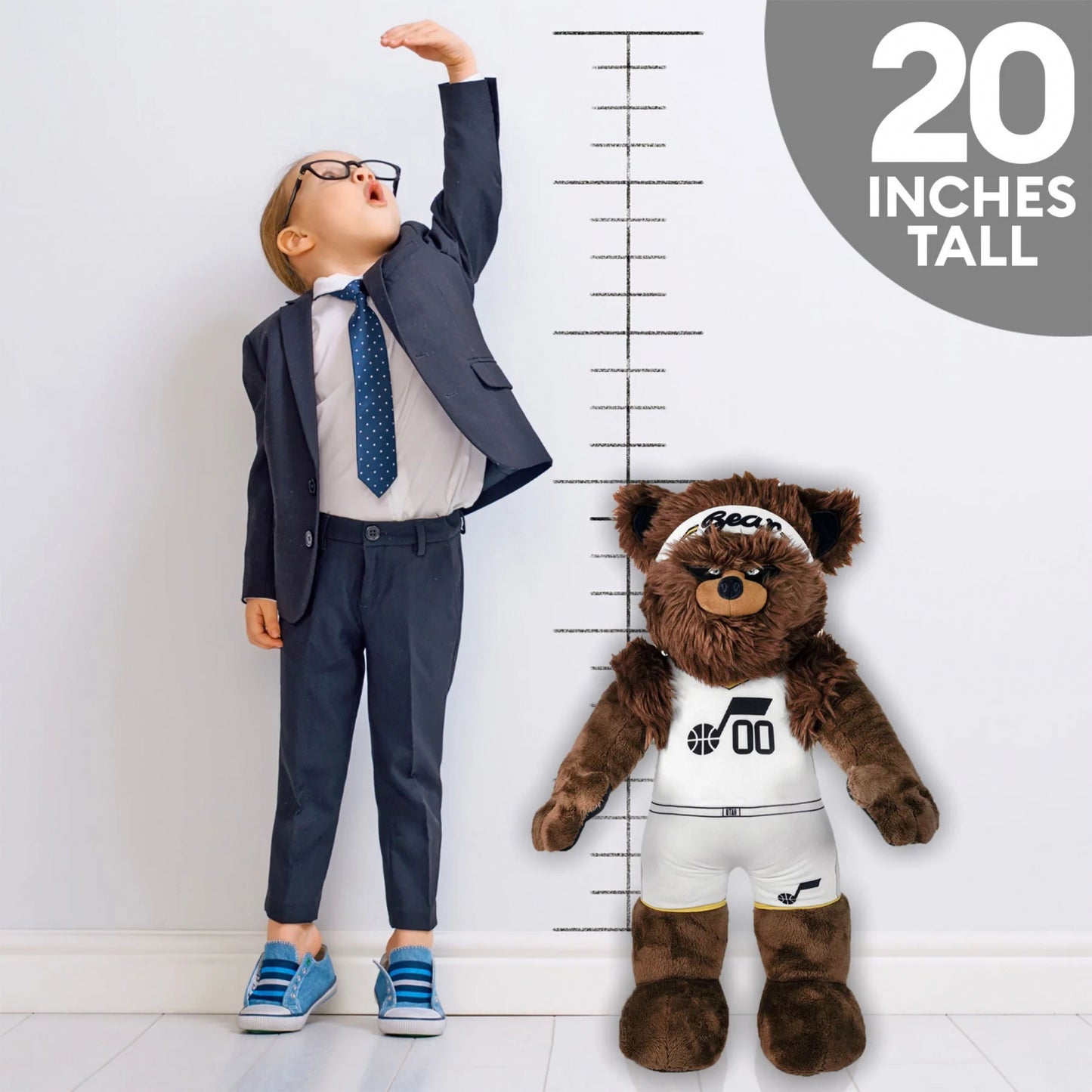 Utah Jazz - Bear - 20" Jumbo Mascot Plush Figure