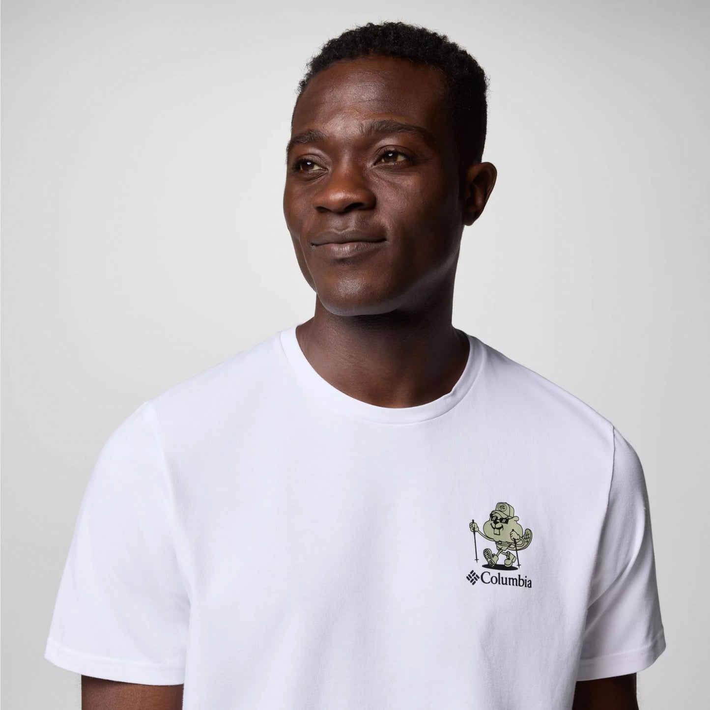 Maglietta Columbia Hageman Graphic Tee BIANCO