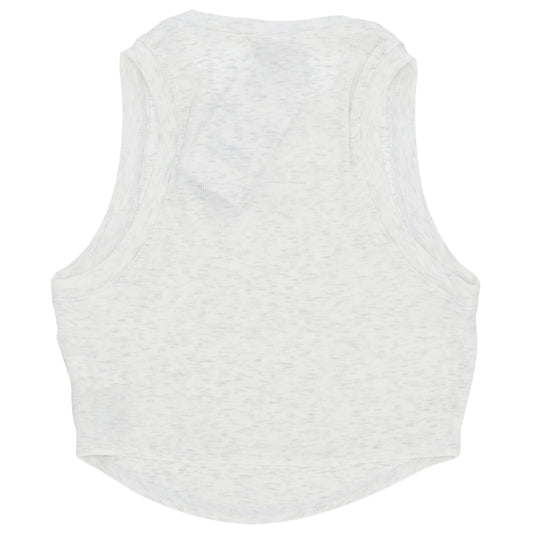 Top Nike Sportswear Essential Rib Crop Top GRIGIO