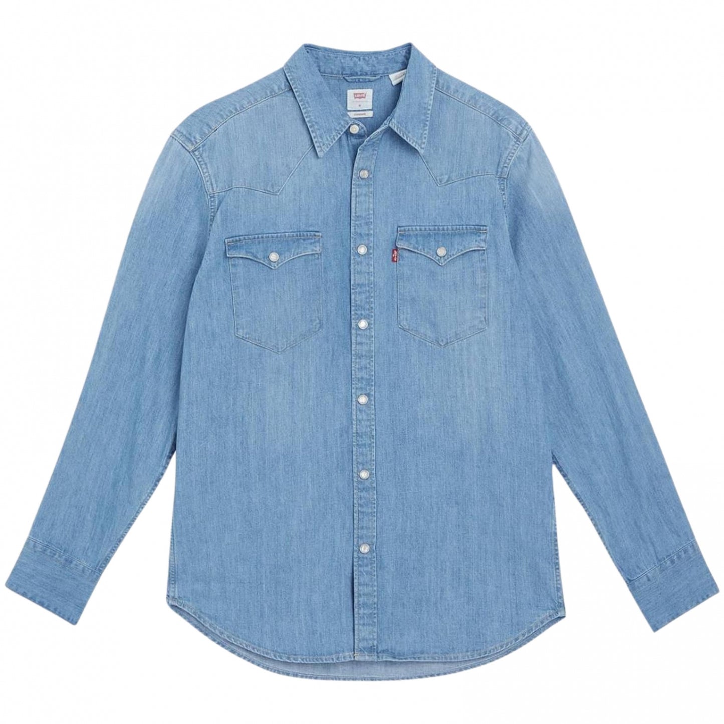 Camicia Levi's Barstow Western Standard AZZURRO