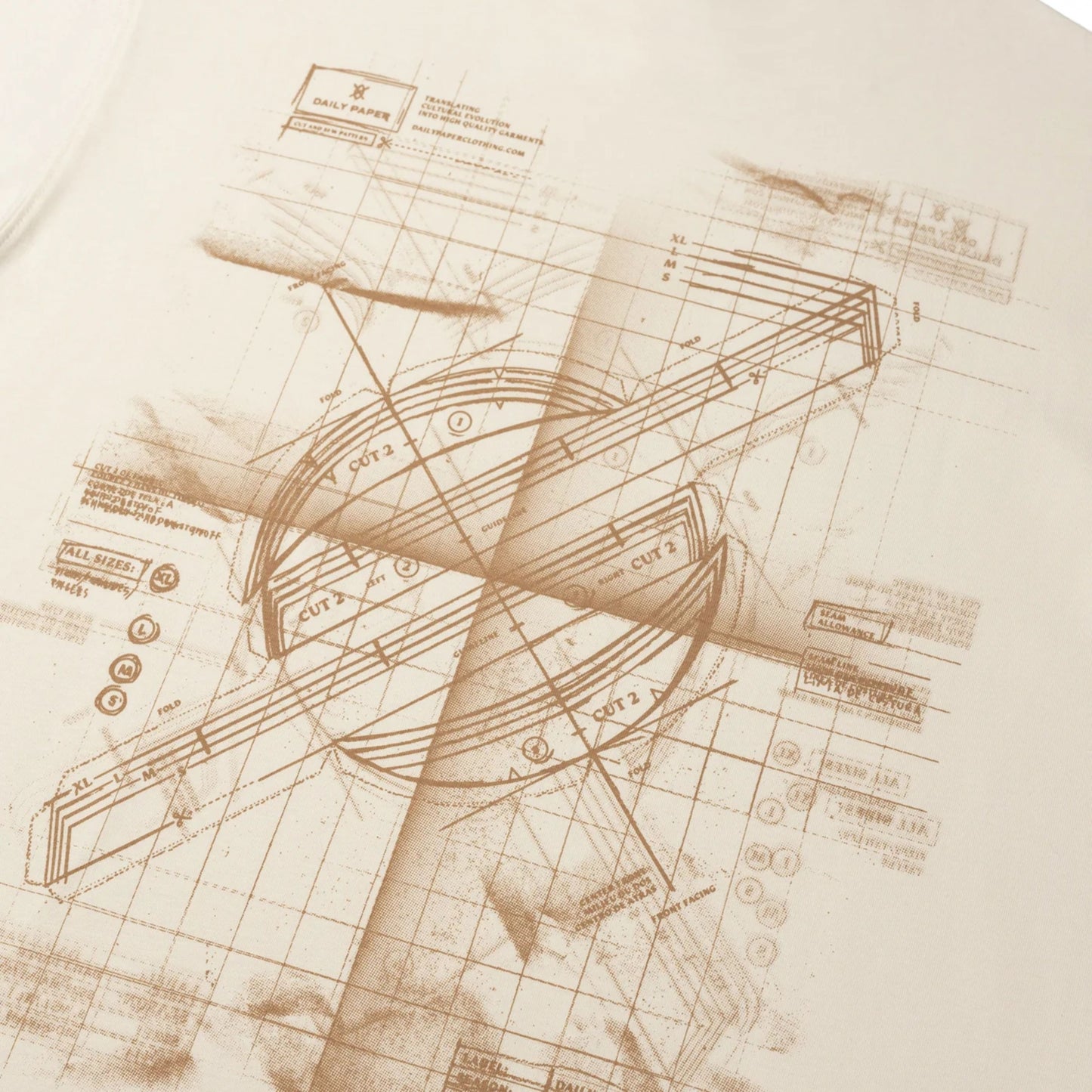 Maglietta Daily Paper Craft Tee