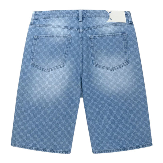 Pantaloncino Daily Paper Monogram Denim Shorts