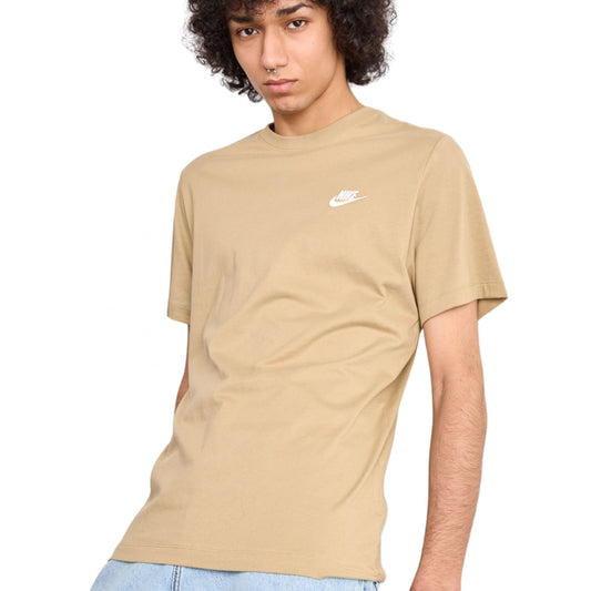 Maglietta Nike Sportswear Club Tee Basic BEIGE