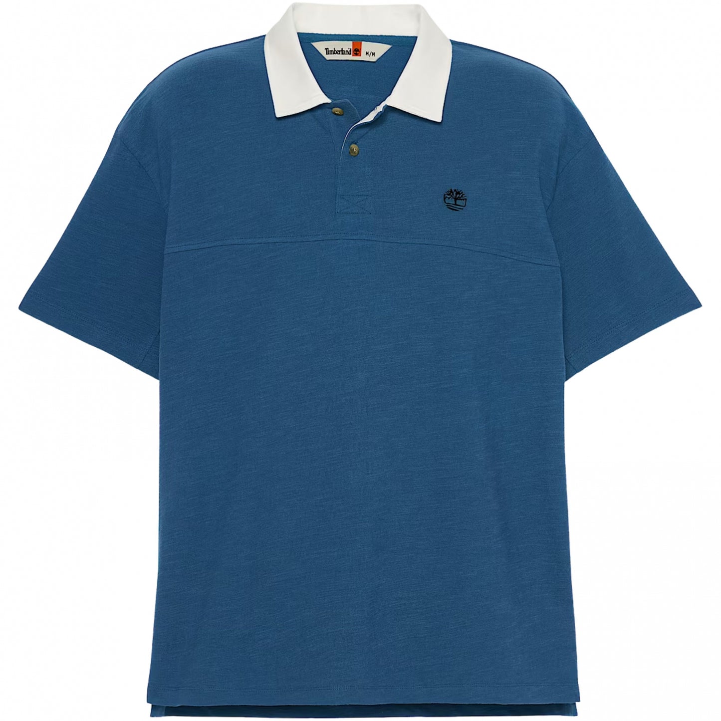 Polo Timberland Textured Polo BLU