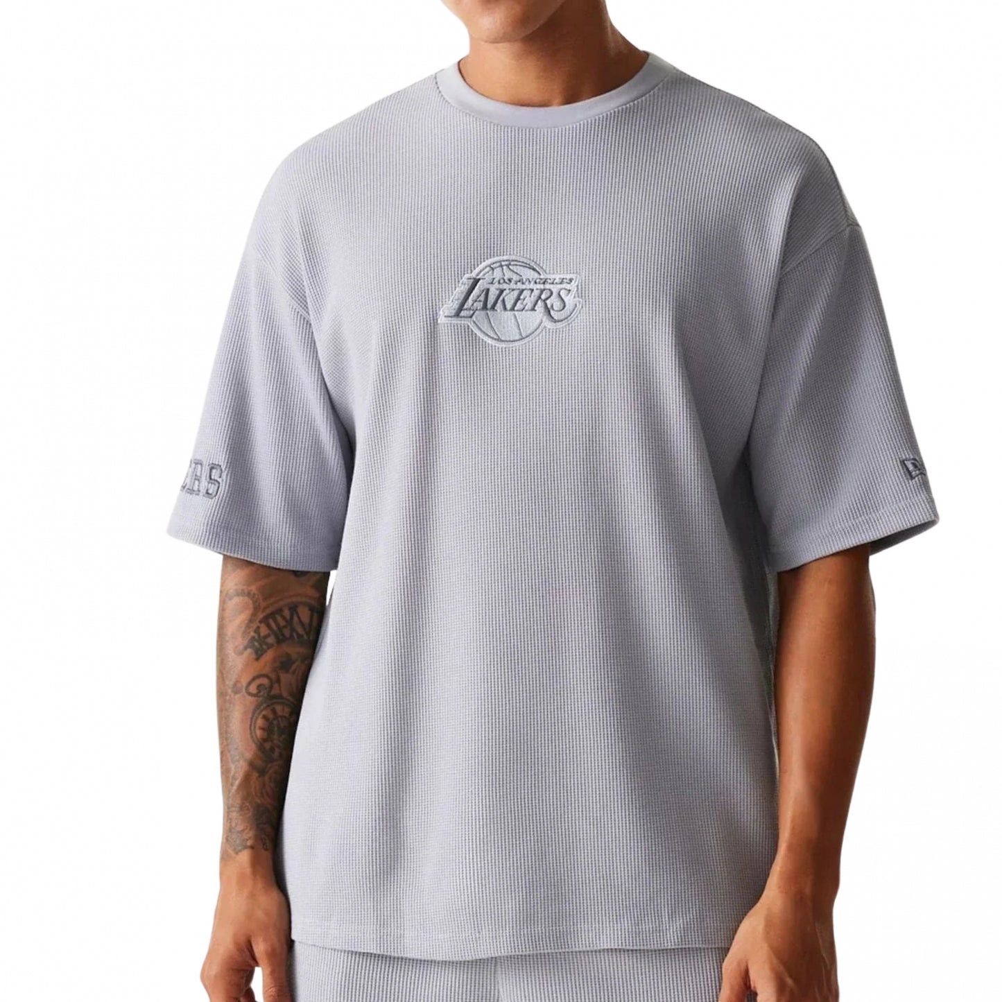 Maglietta New Era Waffle Tee NBA LOSLAK