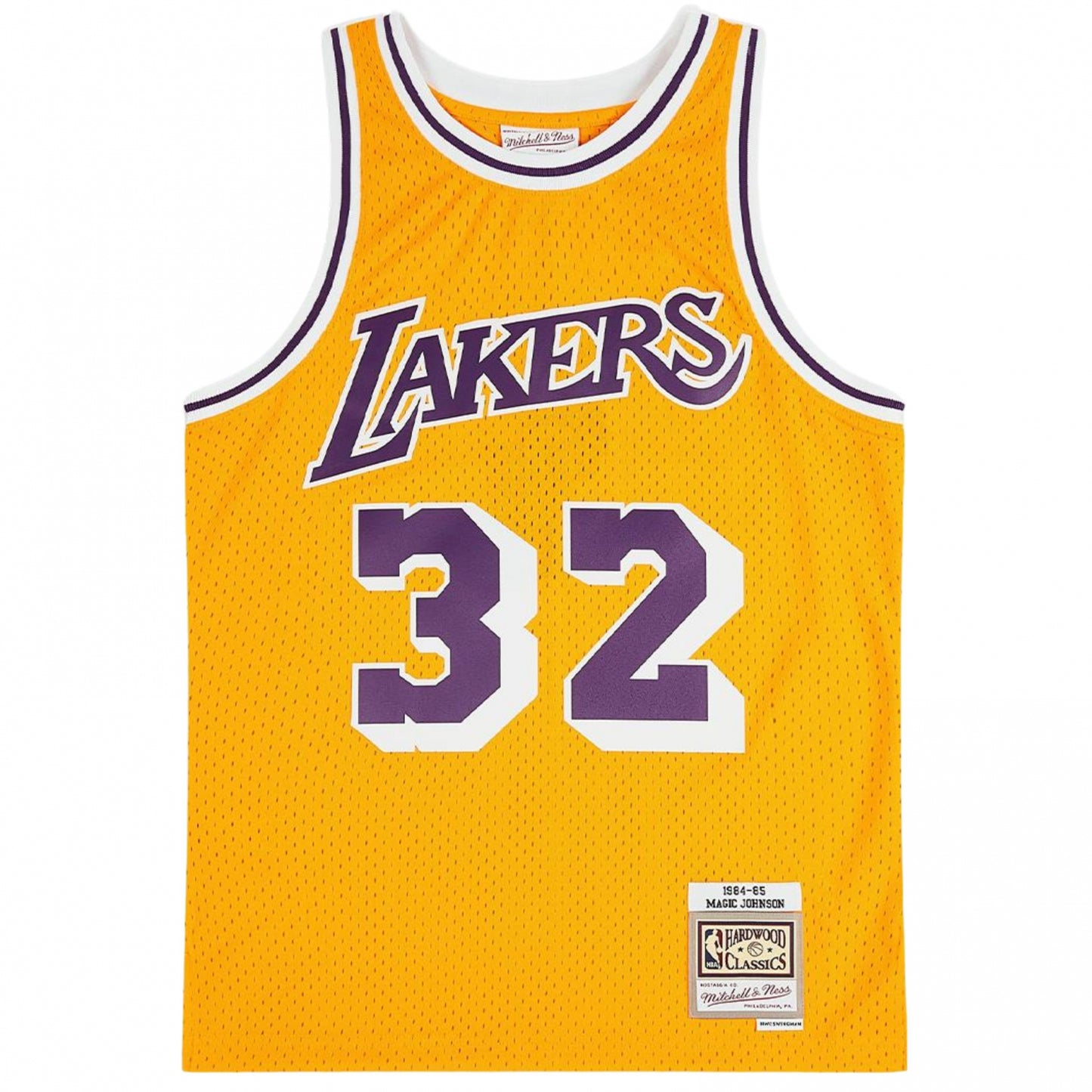 Canotta M&N Swingman Home Jersey Lakers 1984 Magic