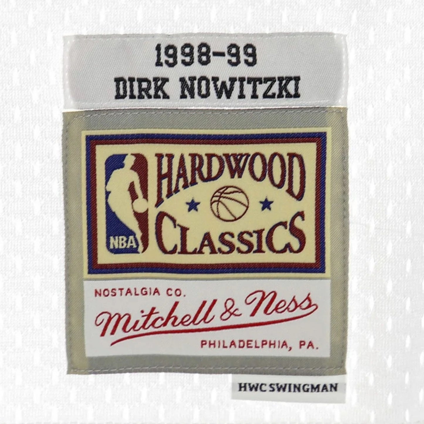 Canotta M&N Swingman Jersey Mavericks 1998 Dirk