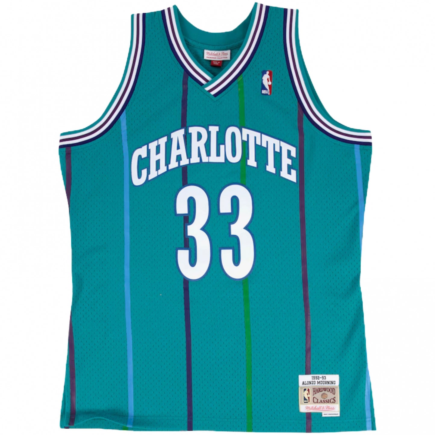 Canotta M&N Swingman Road Jersey Hornets 1992 Alon
