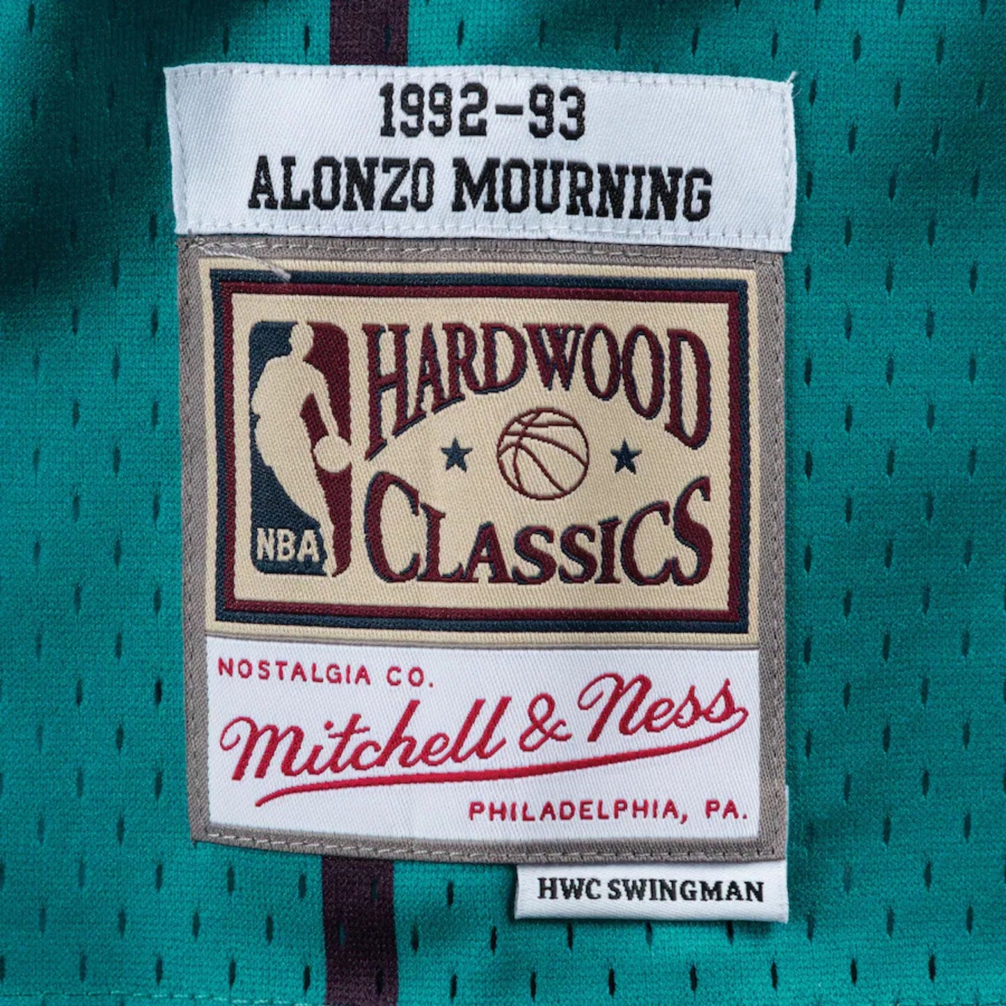Canotta M&N Swingman Road Jersey Hornets 1992 Alon