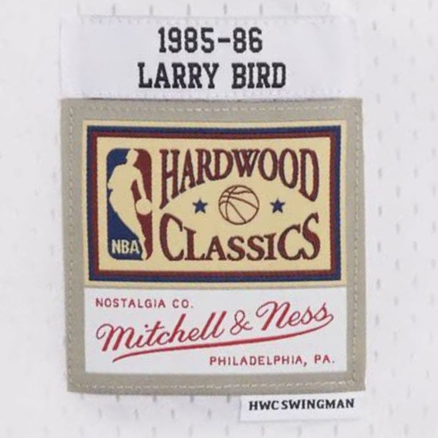 Canotta M&N Swingman Home Jersey Celtic 1985 Larry