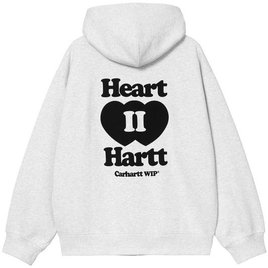 Felpa Carhartt WIP Hooded Heart II Hartt Sweat Jac