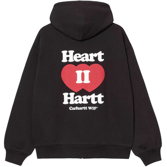 Felpa Carhartt WIP Hooded Heart II Hartt Sweat Jac