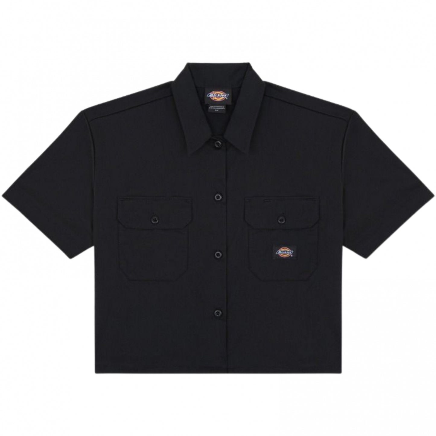 Camicia Dickies SS Cropped Work Shirt NERO